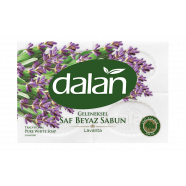 Dalan Geleneksel Saf Beyaz Sabun (lavanta) 4'lu 600 Gr