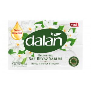 Dalan Geleneksel Saf Beyaz Sabun (klasık) 4'lu 600 Gr