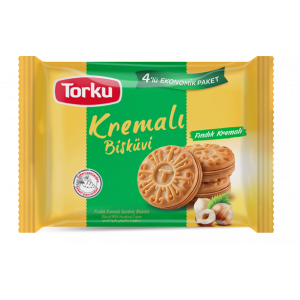 Torku Fındık Kremalı Sandıvıc Bıskuvı 4lü (4x61) 224 Gr