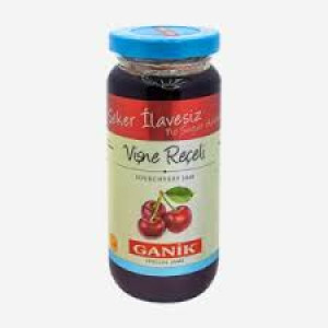 Ganik Şekersiz Vişne Reçeli 290 Gr  