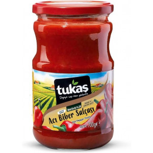 Tukaş Acı Biber Salçası 700 Gr  