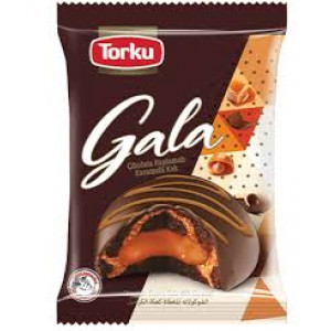 Torku Gala Cıkolata Kaplamalı Karamellı Kek 50 Gr