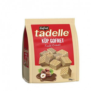 Tadelle Küp Gofret Fındık Kremalı 200 Gr  